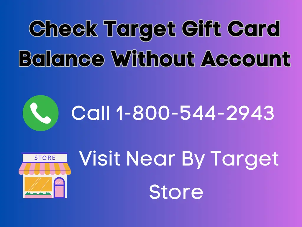 Check Target Gift Card Balance Without Account